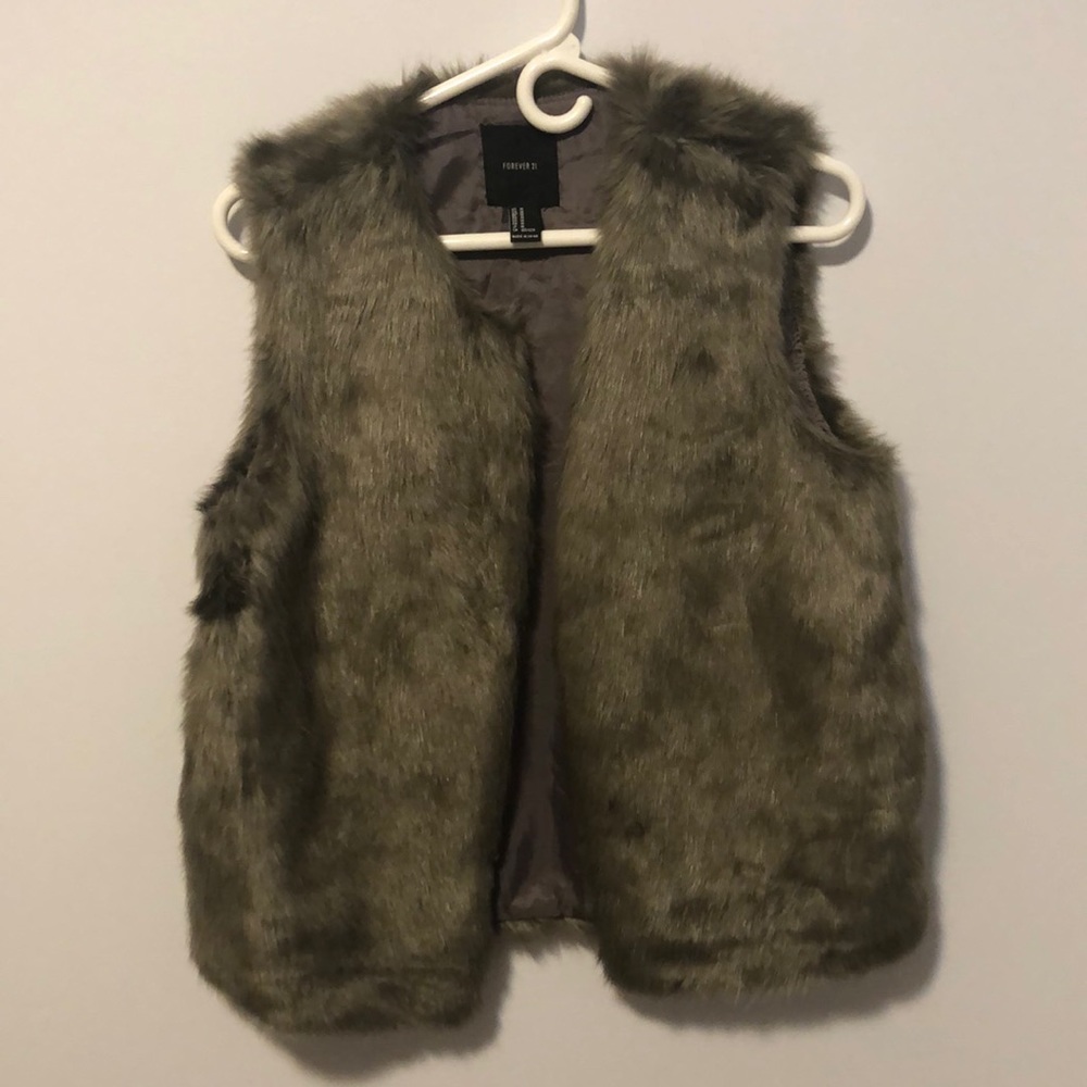 Fake Fur Vest